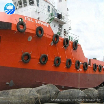 Sistema de muelle de proveedor de China Sistema de aire de goma marino para muelle seco